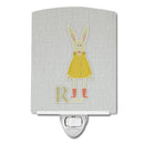 Alphabet R for Rabbit Ceramic Night Light BB5743CNL