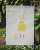 Alphabet R for Rabbit Garden Flag - Outdoor Decorative Yard Flag BB5743GF