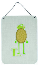 Alphabet T for Turtle Wall or Door Hanging Prints BB5745DS1216