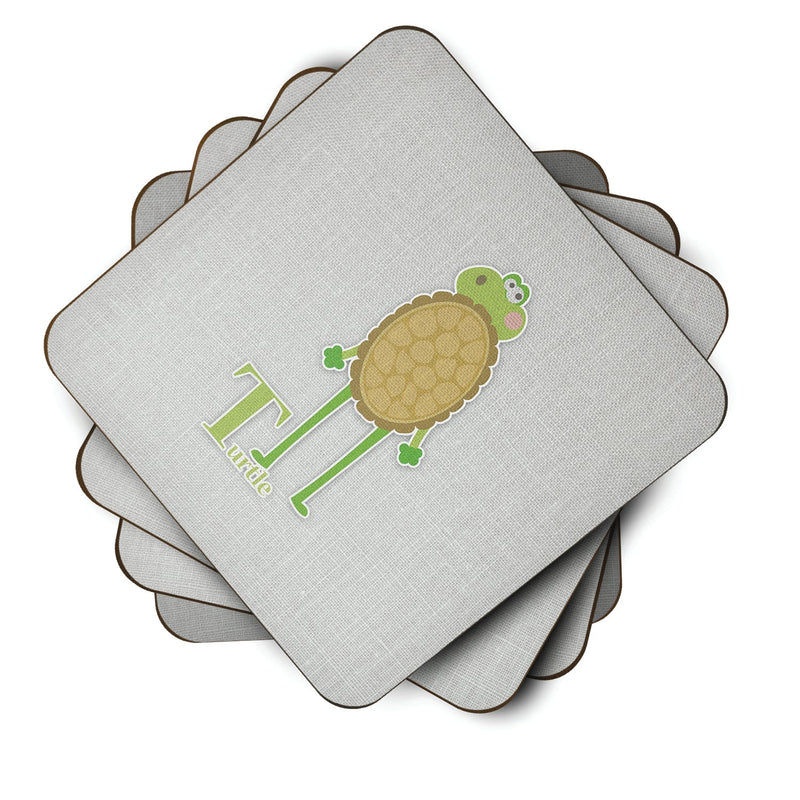 Alphabet T for Turtle Foam Coaster  BB5745FC