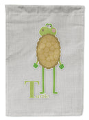Alphabet T for Turtle Garden Flag - Outdoor Decorative Yard Flag BB5745GF