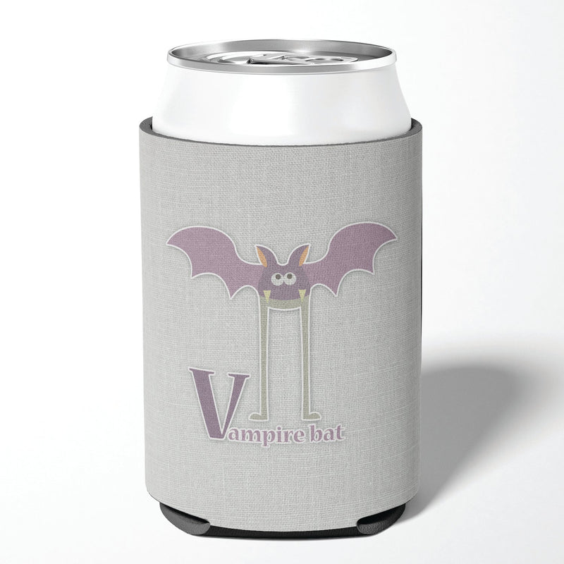 Alphabet V for Vampire Bat Can or Bottle Hugger BB5747CC