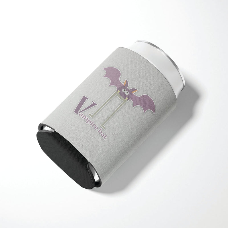 Alphabet V for Vampire Bat Can or Bottle Hugger BB5747CC