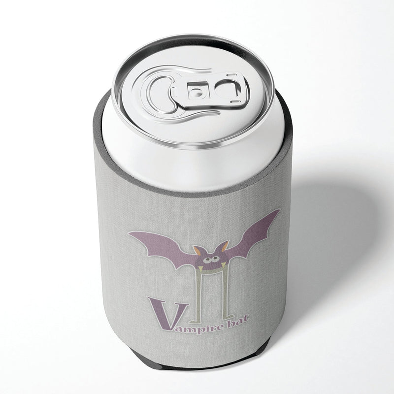 Alphabet V for Vampire Bat Can or Bottle Hugger BB5747CC