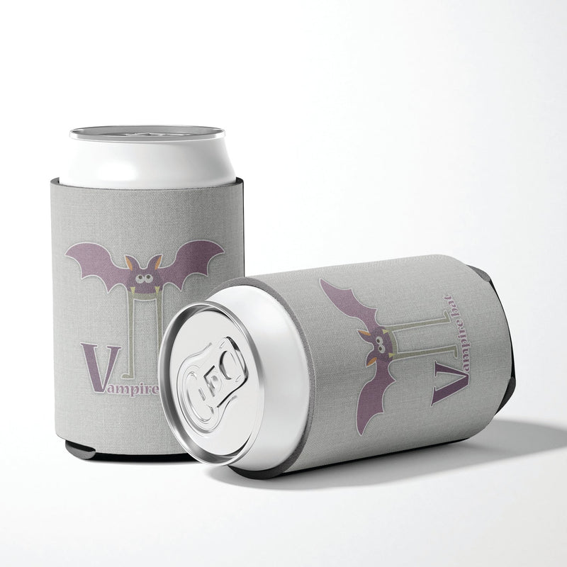 Alphabet V for Vampire Bat Can or Bottle Hugger BB5747CC