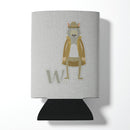 Alphabet W for Wolf Can or Bottle Hugger BB5748CC