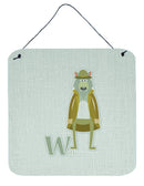 Alphabet W for Wolf Wall or Door Hanging Prints BB5748DS66