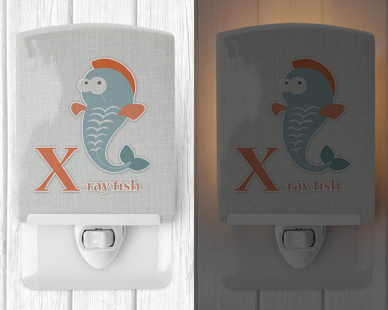 Alphabet X for Xray Fish Ceramic Night Light BB5749CNL