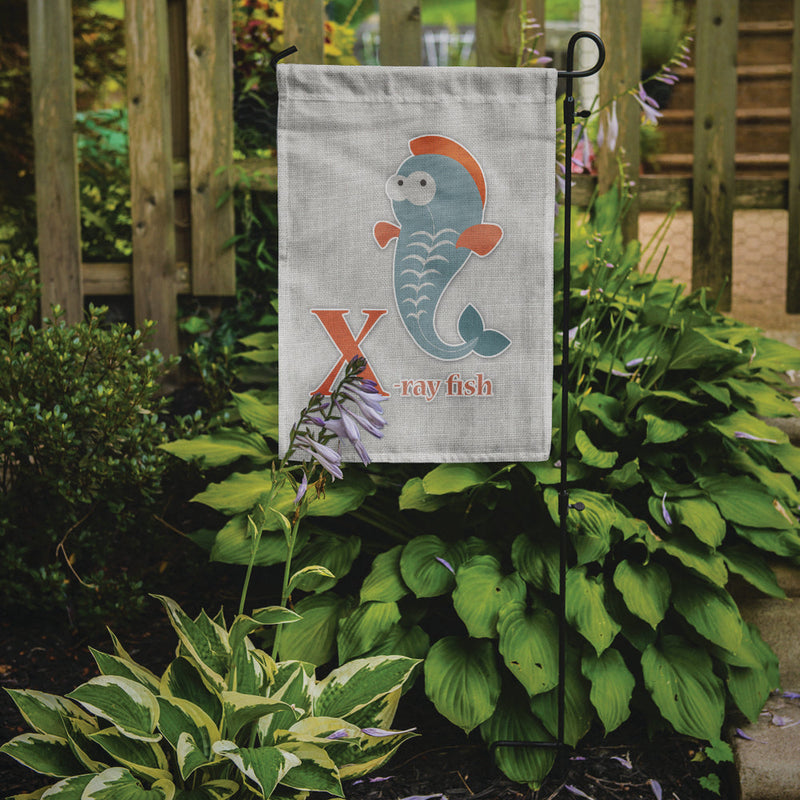 Alphabet X for Xray Fish Flag Garden Size BB5749GF