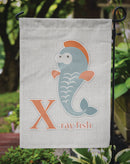 Alphabet X for Xray Fish Garden Flag - Outdoor Decorative Yard Flag BB5749GF