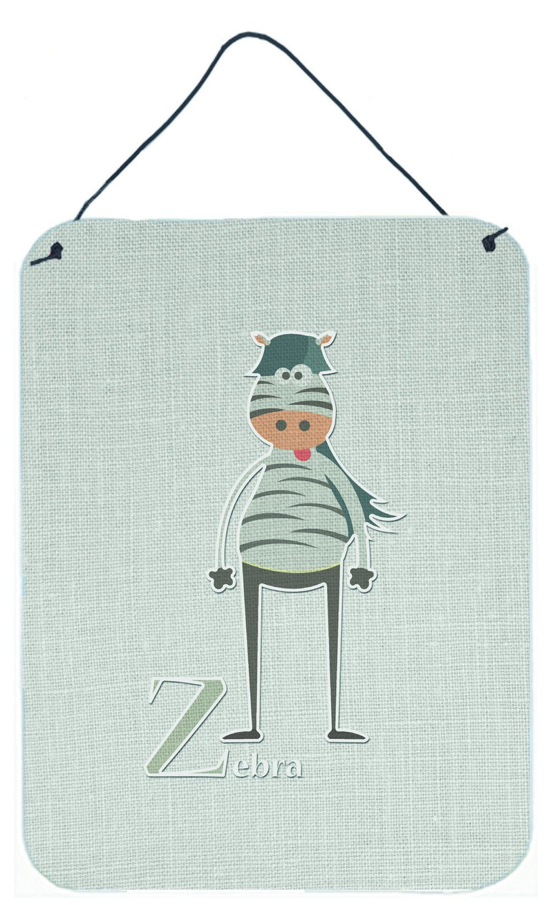 Alphabet Z for Zebra Wall or Door Hanging Prints BB5751DS1216