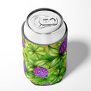 Shamrocks in Bloom Can or Bottle Hugger Cooler Sleeve for Standard 12 oz Cans, Insulated Foam Beer & Soda Can Hugger Reusable