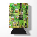 Irish Whiskey Can or Bottle Hugger Cooler Sleeve for Standard 12 oz Cans, Insulated Foam Beer & Soda Can Hugger Reusable
