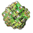 Irish Whiskey Foam Coasters Set of 4 Cup Coasters for Indoor Outdoor, Tabletop Protection, Anti Slip, Mouse pad Material