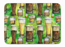 Irish Beers Memory Foam Kitchen Mat Machine Washable Anti-Fatigue Cushion Comfort Bath or Kitchen Rug