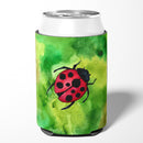 Irish Lady Bug Can or Bottle Hugger Cooler Sleeve for Standard 12 oz Cans, Insulated Foam Beer & Soda Can Hugger Reusable