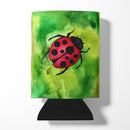Irish Lady Bug Can or Bottle Hugger Cooler Sleeve for Standard 12 oz Cans, Insulated Foam Beer & Soda Can Hugger Reusable