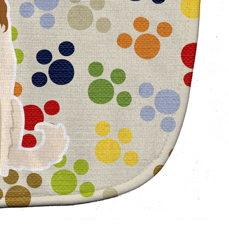 Pawprints Borzoi Baby Bib BB5852BIB