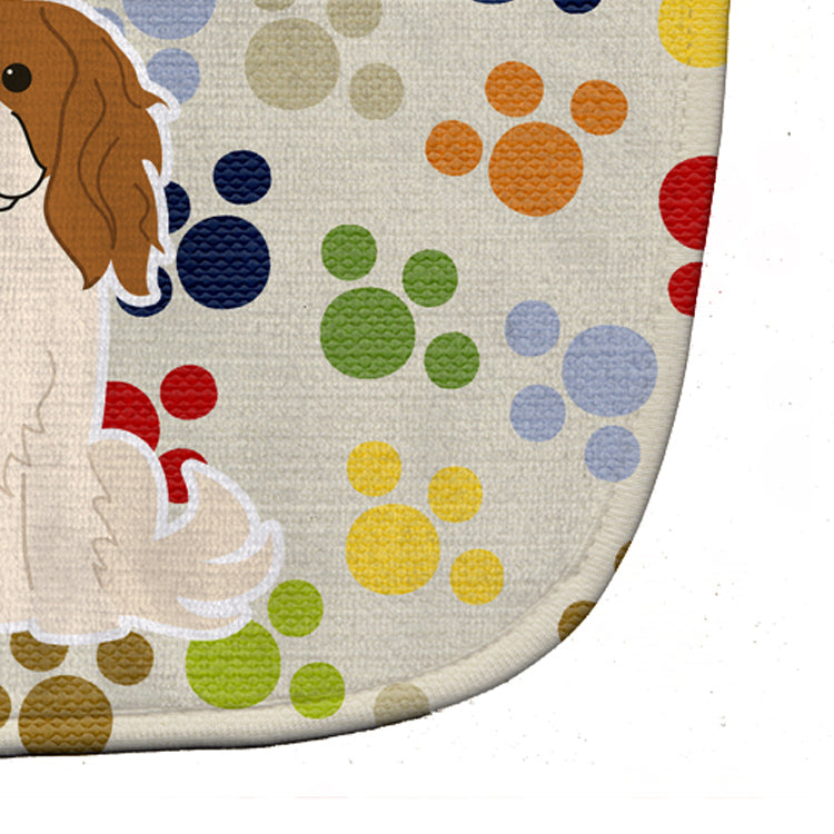 Pawprints Cavalier Spaniel Baby Bib BB5887BIB