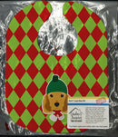 Christmas Cocker Spaniel Baby Bib Easy-Clean Baby Bib Baby Feeding Accessory Baby Mealtime Essential, 10 x 13, Multicolor