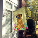 Easter Eggs Mastiff House Flag 28x40 Porch Sleeve Pole Decorative Outside Yard Banner Artwork Wall Hanging, Polyester