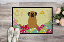 Easter Eggs Mastiff Doormat Indoor Outdoor 24H X 36W Front Door Mat Rugs for Entryway, Non Slip Washable Low Pile,