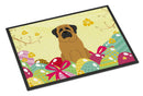 Easter Eggs Mastiff Doormat Indoor Outdoor 24H X 36W Front Door Mat Rugs for Entryway, Non Slip Washable Low Pile,