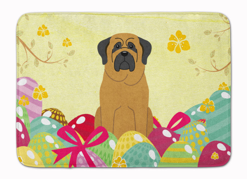 Easter Eggs Mastiff Machine Washable Memory Foam Mat BB6018RUG