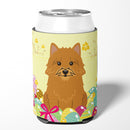 Easter Eggs Norwich Terrier Can or Bottle Hugger Cooler Sleeve for Standard 12 oz Cans, Insulated Foam Beer & Soda Can Hugger Reusable