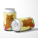 Easter Eggs Norwich Terrier Can or Bottle Hugger Cooler Sleeve for Standard 12 oz Cans, Insulated Foam Beer & Soda Can Hugger Reusable