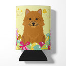 Easter Eggs Norwich Terrier Can or Bottle Hugger Cooler Sleeve for Standard 12 oz Cans, Insulated Foam Beer & Soda Can Hugger Reusable