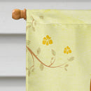 Easter Eggs Karelian Bear Dog House Flag 28x40 Porch Sleeve Pole Decorative Outside Yard Banner Artwork Wall Hanging, Polyester