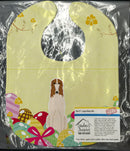 Easter Eggs Borzoi Baby Bib Easy-Clean Baby Bib Baby Feeding Accessory Baby Mealtime Essential, 10 x 13, Multicolor
