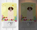 Easter Eggs Moscow Watchdog Ceramic Night Light Compact, UL-Certified, Ideal for Bedroom, Bathroom, Nursery, Hallway, Kitchen, 6x4x3, Multicolor