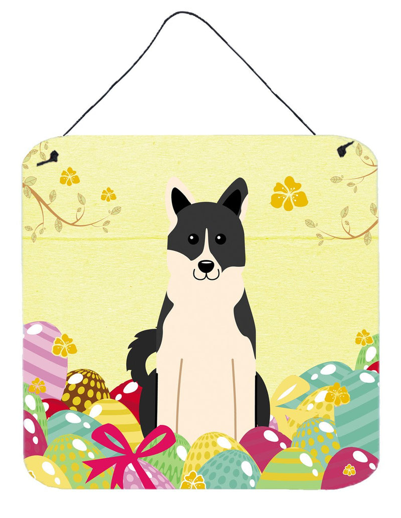 Easter Eggs Russo-European Laika Spitz Wall or Door Hanging Prints BB6029DS66