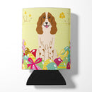 Easter Eggs Russian Spaniel Can or Bottle Hugger Cooler Sleeve for Standard 12 oz Cans, Insulated Foam Beer & Soda Can Hugger Reusable