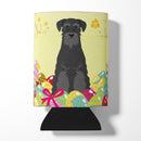 Easter Eggs Standard Schnauzer Black Can or Bottle Hugger Cooler Sleeve for Standard 12 oz Cans, Insulated Foam Beer & Soda Can Hugger Reusable