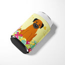 Easter Eggs Border Terrier Can or Bottle Hugger Cooler Sleeve for Standard 12 oz Cans, Insulated Foam Beer & Soda Can Hugger Reusable