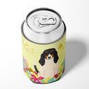 Easter Eggs Swiss Hound Can or Bottle Hugger Cooler Sleeve for Standard 12 oz Cans, Insulated Foam Beer & Soda Can Hugger Reusable