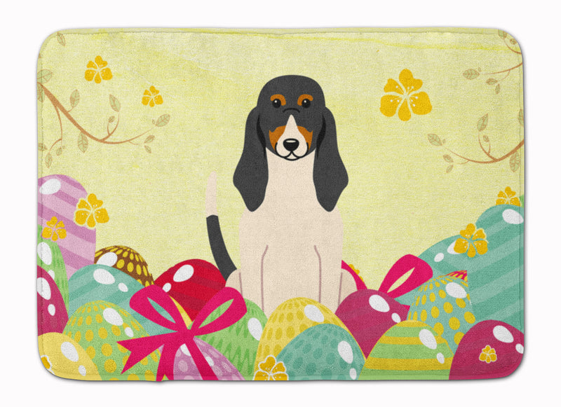 Easter Eggs Swiss Hound Machine Washable Memory Foam Mat BB6044RUG