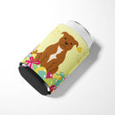 Easter Eggs Staffordshire Bull Terrier Brown Can or Bottle Hugger Cooler Sleeve for Standard 12 oz Cans, Insulated Foam Beer & Soda Can Hugger Reusable