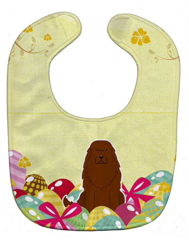 Easter Eggs Caucasian Shepherd Dog Baby Bib BB6050BIB