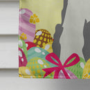 Easter Eggs Miniature Schnauzer Salt and Pepper House Flag 28x40 Porch Sleeve Pole Decorative Outside Yard Banner Artwork Wall Hanging, Polyester