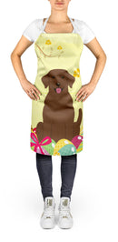 Easter Eggs Chocolate Labrador Apron Cooking Kitchen Server Baking Crafts Gardening for Adult Women Men, Unisex, Large, Multicolor