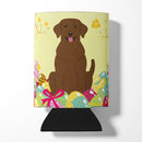 Easter Eggs Chocolate Labrador Can or Bottle Hugger Cooler Sleeve for Standard 12 oz Cans, Insulated Foam Beer & Soda Can Hugger Reusable