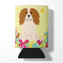 Easter Eggs Cavalier Spaniel Can or Bottle Hugger Cooler Sleeve for Standard 12 oz Cans, Insulated Foam Beer & Soda Can Hugger Reusable