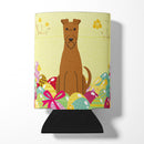 Easter Eggs Irish Terrier Can or Bottle Hugger Cooler Sleeve for Standard 12 oz Cans, Insulated Foam Beer & Soda Can Hugger Reusable
