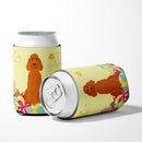 Easter Eggs Irish Setter Can or Bottle Hugger Cooler Sleeve for Standard 12 oz Cans, Insulated Foam Beer & Soda Can Hugger Reusable