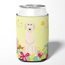 Easter Eggs Irish Wolfhound Can or Bottle Hugger Cooler Sleeve for Standard 12 oz Cans, Insulated Foam Beer & Soda Can Hugger Reusable