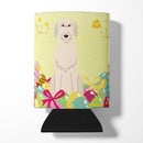Easter Eggs Irish Wolfhound Can or Bottle Hugger Cooler Sleeve for Standard 12 oz Cans, Insulated Foam Beer & Soda Can Hugger Reusable